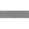 Mexen Magnifica Avenue Nero grès émaillé rect. G1, carreau mural 120 x 30 cm, mat - TL707-120-030-51