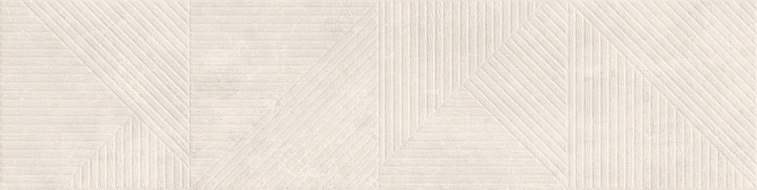 Mexen Magnifica Avenue Talc grès émaillé rectifié G1, carreau mural 120 x 30 cm, mat - TL707-120-030-52