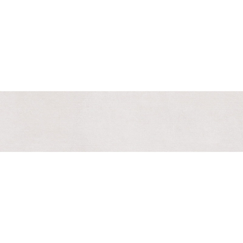 Mexen Oryol Liner White grès émaillé rectifié G1, carreau mural 120 x 30 cm, carving - TL708-120-030-50