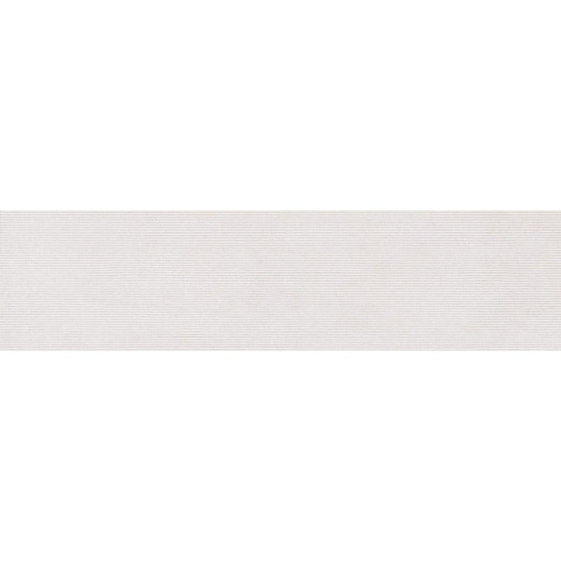 Mexen Oryol Liner Blanc grès émaillé rectifié G1, carreau mural 120 x 30 cm, carving - TL708-120-030-50