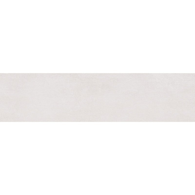 Mexen Oryol Liner Blanc grès émaillé rectifié G1, carreau mural 120 x 30 cm, carving - TL708-120-030-50