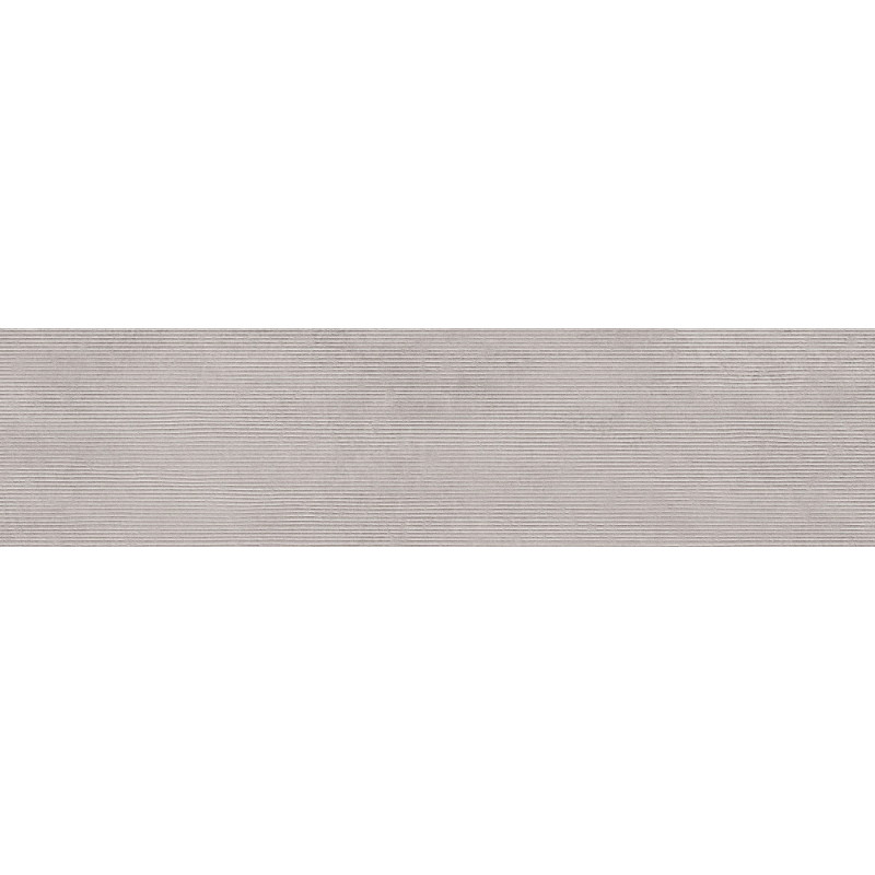 Mexen Oryol Liner Gris grès émaillé rectifié G1, carreau mural 120 x 30 cm, carving - TL708-120-030-51