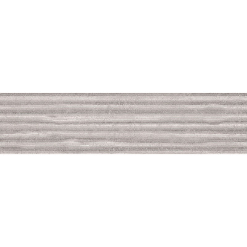 Mexen Oryol Liner Gris grès émaillé rectifié G1, carreau mural 120 x 30 cm, carving - TL708-120-030-51