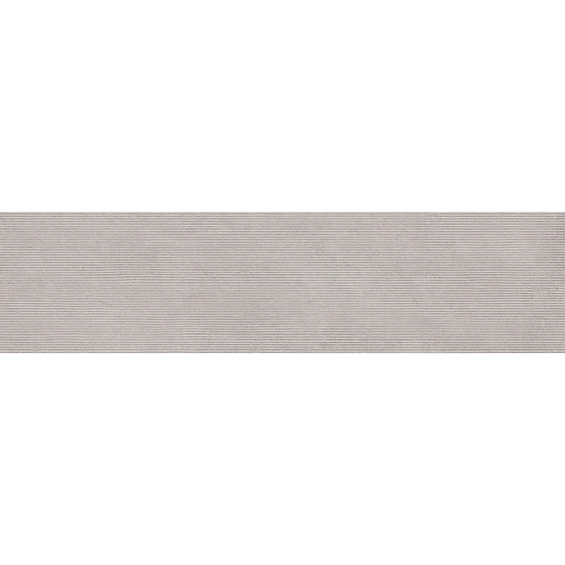 Mexen Oryol Liner Gris grès émaillé rectifié G1, carreau mural 120 x 30 cm, carving - TL708-120-030-51