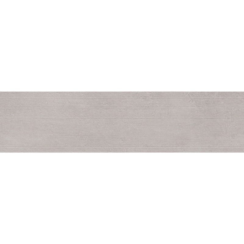Mexen Oryol Liner Gris carreaux gris émaillés rectifiés G1, carreau mural 120 x 30 cm, carving - TL708-120-030-51