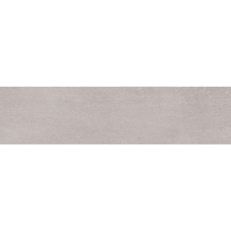 Mexen Oryol Liner Gris grès émaillé rectifié G1, carreau mural 120 x 30 cm, carving - TL708-120-030-51