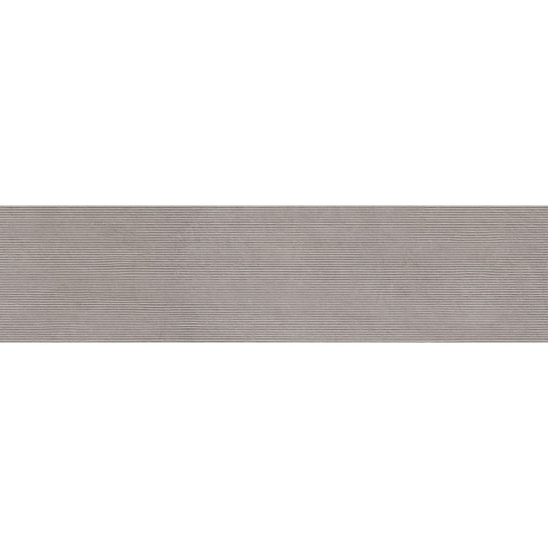 Mexen Oryol Liner Grey grès émaillé rectifié G1, carreau mural 120 x 30 cm, carving - TL708-120-030-52