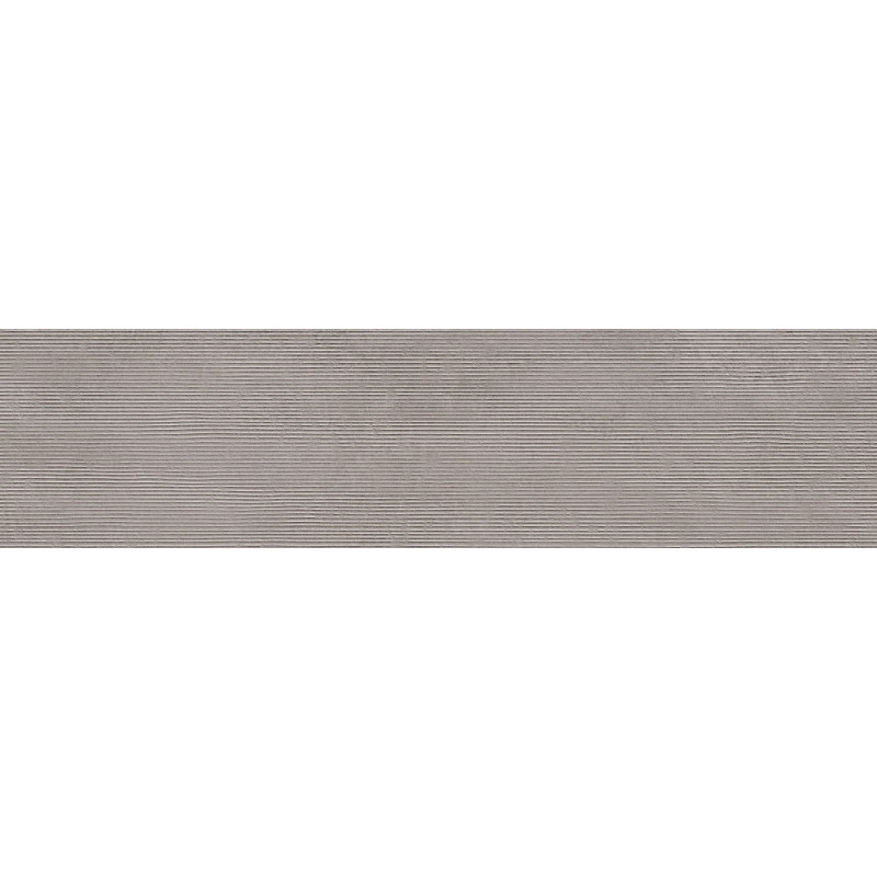 Mexen Oryol Liner Grey grès émaillé rectifié G1, carreau mural 120 x 30 cm, carving - TL708-120-030-52