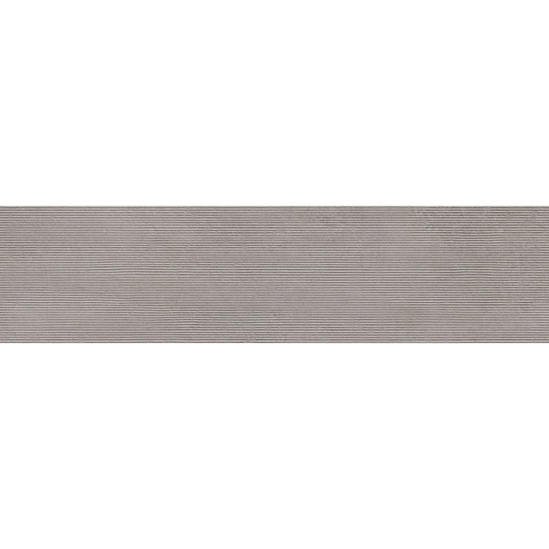 Mexen Oryol Liner Grey grès émaillé rectifié G1, carreau mural 120 x 30 cm, carving - TL708-120-030-52