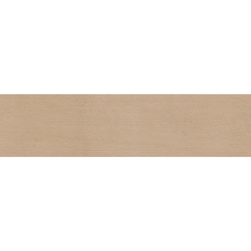 Mexen Oryol Liner beige grès émaillé rectifié G1, carreau mural 120 x 30 cm, carving - TL708-120-030-56