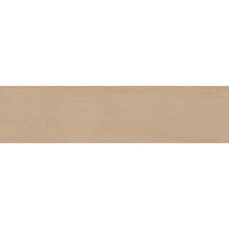 Mexen Oryol Liner beige grès émaillé rectifié G1, carreau mural 120 x 30 cm, carving - TL708-120-030-56