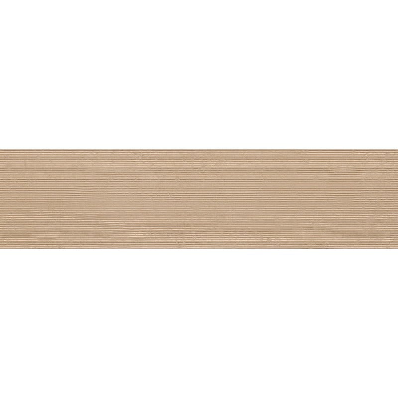 Mexen Oryol Liner beige grès émaillé rectifié G1, carreau mural 120 x 30 cm, carving - TL708-120-030-56