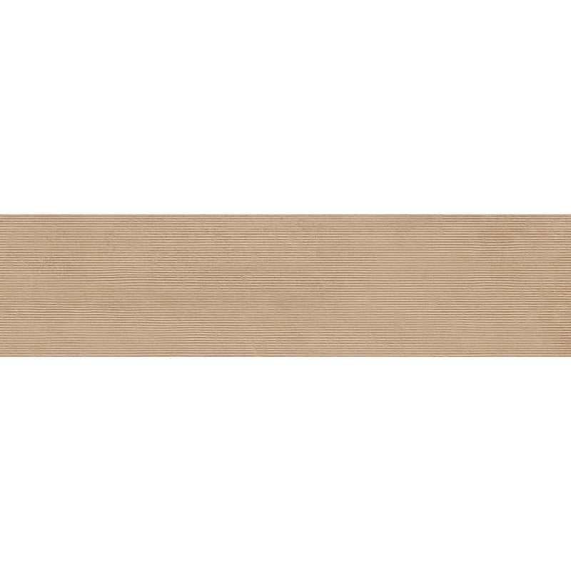 Mexen Oryol Liner beige grès émaillé rectifié G1, carreau mural 120 x 30 cm, carving - TL708-120-030-56