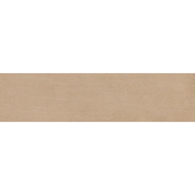 Mexen Oryol Liner beige grès émaillé rectifié G1, carreau mural 120 x 30 cm, carving - TL708-120-030-56