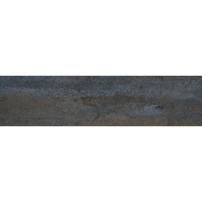 Mexen Oxydart Blue grès émaillé rectifié G1, carreau sol-mur 120 x 30 cm, carving - TL710-120-030-01