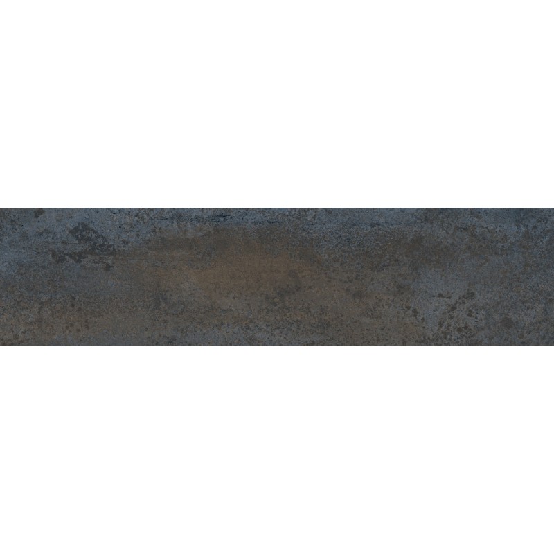 Mexen Oxydart Blue grès émaillé rectifié G1, carreau sol-mur 120 x 30 cm, carving - TL710-120-030-01