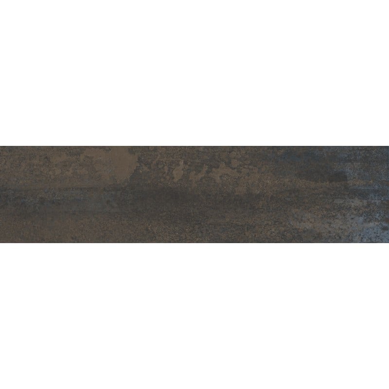 Mexen Oxydart Blue grès émaillé rectifié G1, carreau sol-mur 120 x 30 cm, carving - TL710-120-030-01