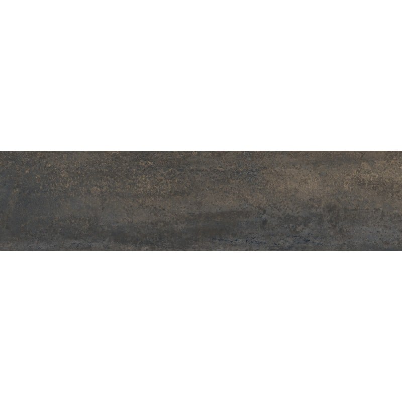 Mexen Oxydart Carreau céramique émaillé rectifié Charcoal G1, carreau de sol et de mur 120 x 30 cm, carving