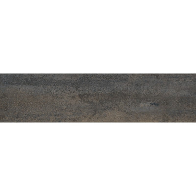 Mexen Oxydart Carreau céramique émaillé rectifié Charcoal G1, carreau de sol et de mur 120 x 30 cm, carving