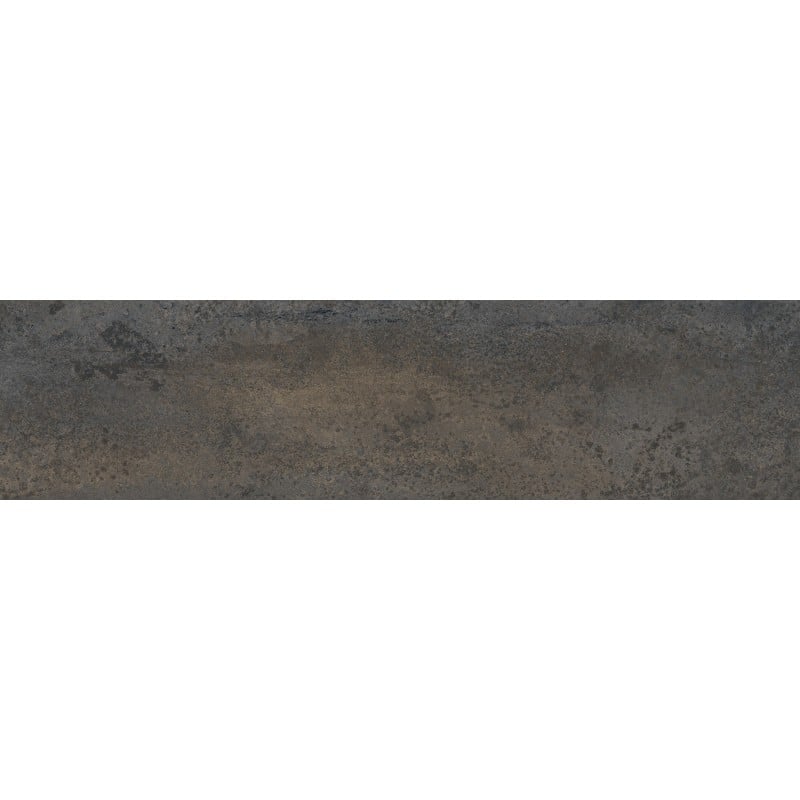 Mexen Oxydart Carreau céramique émaillé rectifié Charcoal G1, carreau de sol et de mur 120 x 30 cm, carving
