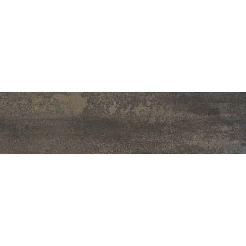Mexen Oxydart Carreau céramique émaillé rectifié Charcoal G1, carreau de sol et de mur 120 x 30 cm, carving