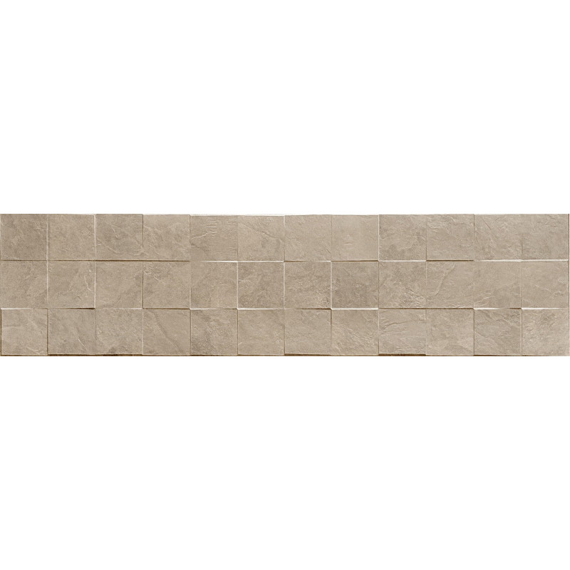 Mexen Icon Lyon Beige grès émaillé rect. G1, carreau mural 120 x 30 cm, mat - TL712-120-030-50