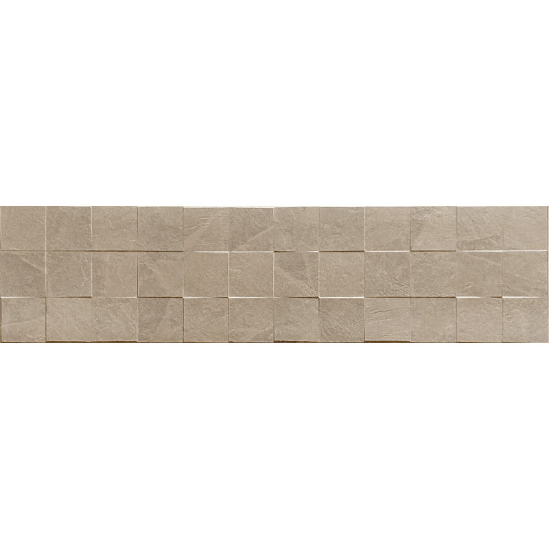Mexen Icon Lyon Beige grès émaillé rect. G1, carreau mural 120 x 30 cm, mat - TL712-120-030-50