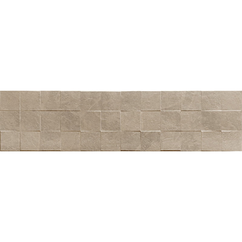 Mexen Icon Lyon Beige grès émaillé rect. G1, carreau mural 120 x 30 cm, mat - TL712-120-030-50