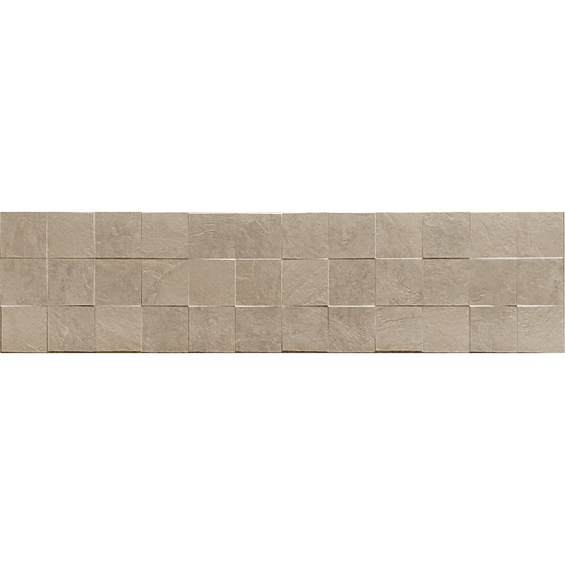 Mexen Icon Lyon Beige grès émaillé rect. G1, carreau mural 120 x 30 cm, mat - TL712-120-030-50