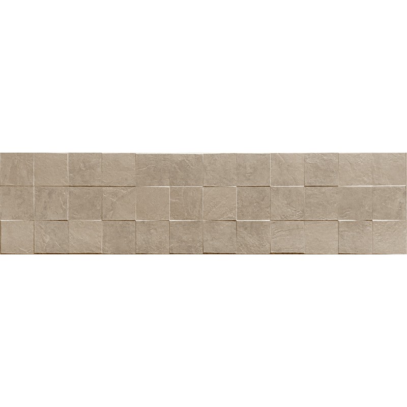 Mexen Icon Lyon Beige grès émaillé rectifié G1, carreau mural 120 x 30 cm, mat - TL712-120-030-50