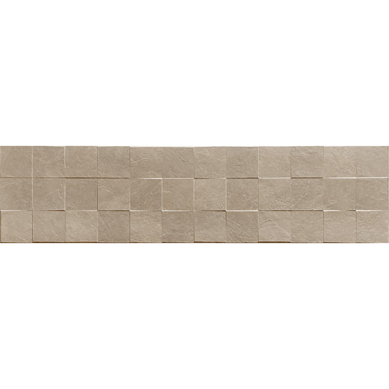 Mexen Icon Lyon Beige grès émaillé rect. G1, carreau mural 120 x 30 cm, mat - TL712-120-030-50