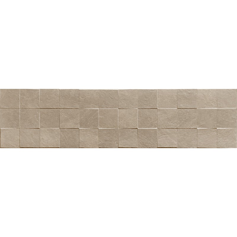 Mexen Icon Lyon Beige grès émaillé rectifié G1, carreau mural 120 x 30 cm, mat - TL712-120-030-50