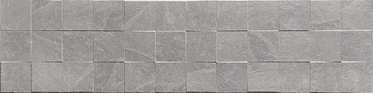 Mexen Icon Lyon Grigio grès émaillé rectifié G1, carreau mural 120 x 30 cm, mat - TL712-120-030-51