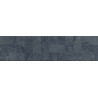 Mexen Icon Lyon Nero grès émaillé rectifié G1, carreau mural 120 x 30 cm, mat - TL712-120-030-52