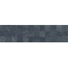 Mexen Icon Lyon Nero grès émaillé rectifié G1, carreau mural 120 x 30 cm, mat - TL712-120-030-52