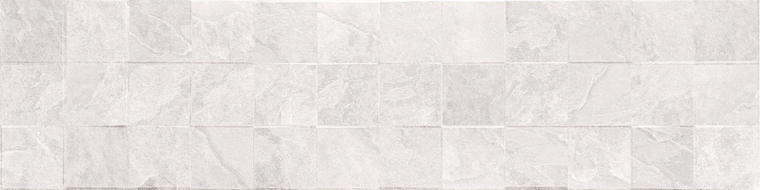 Mexen Icon Lyon Bianco grès émaillé rect. G1, carreau mural 120 x 30 cm, mat - TL712-120-030-53