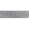 Mexen Icon Lyon Gris grès émaillé rect. G1, carreau mural 120 x 30 cm, mat - TL712-120-030-54