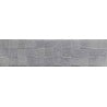 Mexen Icon Lyon Gris grès émaillé rect. G1, carreau mural 120 x 30 cm, mat - TL712-120-030-54