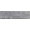Mexen Icon Lyon Gris grès émaillé rect. G1, carreau mural 120 x 30 cm, mat - TL712-120-030-54