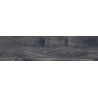 Mexen Riga Gres noir émaillé rectifié G1, carreau effet bois pour sol et mur 120 x 30 cm, mat - TL713-120-030-00