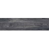 Mexen Riga Gres noir émaillé rectifié G1, carreau effet bois pour sol et mur 120 x 30 cm, mat - TL713-120-030-00