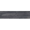 Mexen Riga Gres noir émaillé rectifié G1, carreau effet bois pour sol et mur 120 x 30 cm, mat - TL713-120-030-00