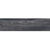 Mexen Riga Gres noir émaillé rectifié G1, carreau effet bois pour sol et mur 120 x 30 cm, mat - TL713-120-030-00