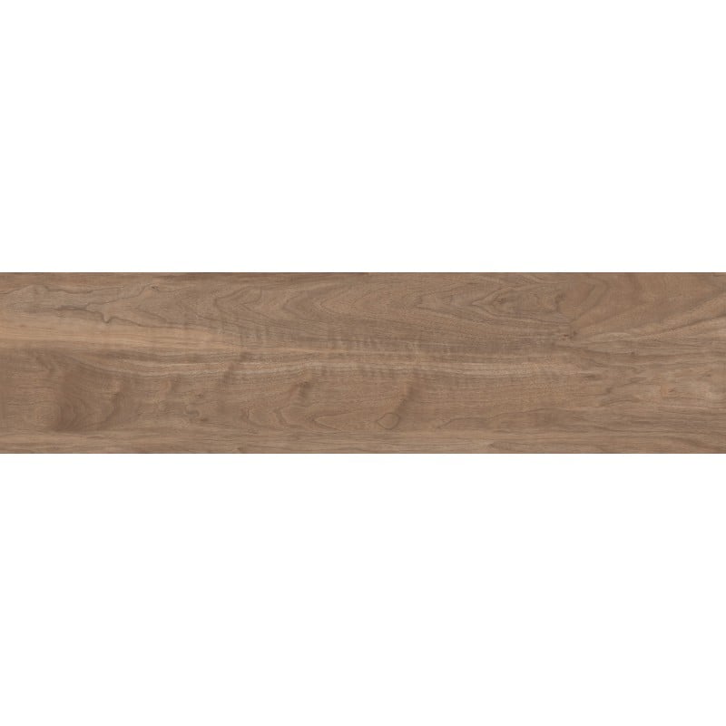 Mexen Riga Grès marron émaillé rectifié G1, carreau aspect bois pour sol et mur 120 x 30 cm, mat - TL713-120-030-01