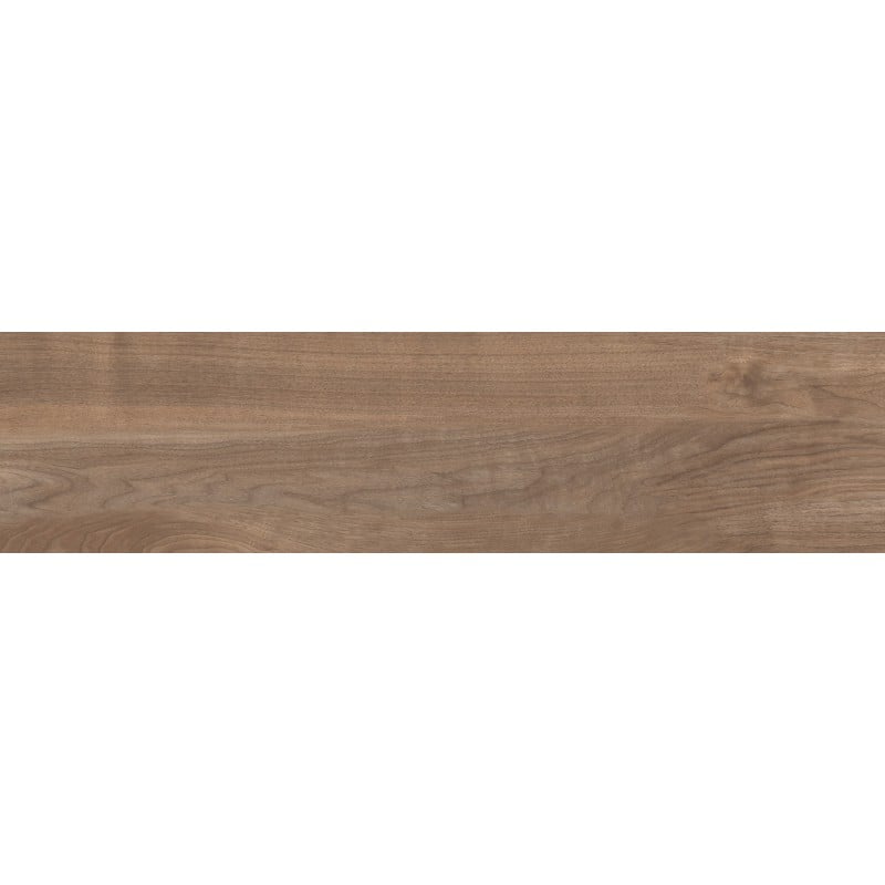 Mexen Riga Grès marron émaillé rectifié G1, carreau aspect bois pour sol et mur 120 x 30 cm, mat - TL713-120-030-01