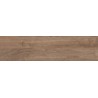 Mexen Riga Grès marron émaillé rectifié G1, carreau aspect bois pour sol et mur 120 x 30 cm, mat - TL713-120-030-01
