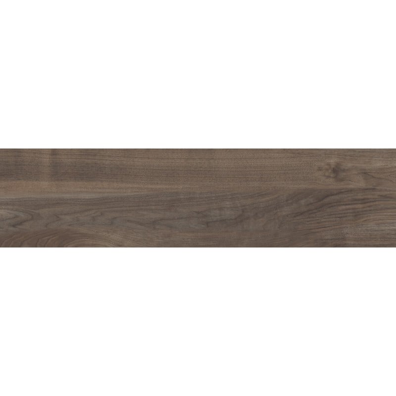 Mexen Riga Choco grès émaillé rectifié G1, carreaux effet bois pour sol et mur 120 x 30 cm, mat - TL713-120-030-02