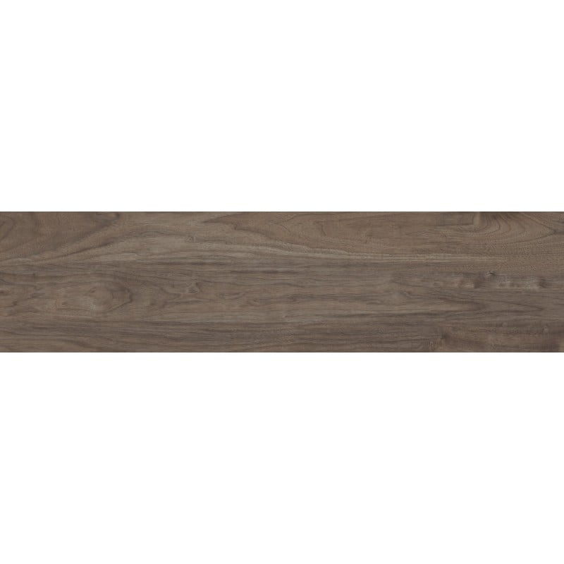 Mexen Riga Choco grès émaillé rectifié G1, carreaux effet bois pour sol et mur 120 x 30 cm, mat - TL713-120-030-02