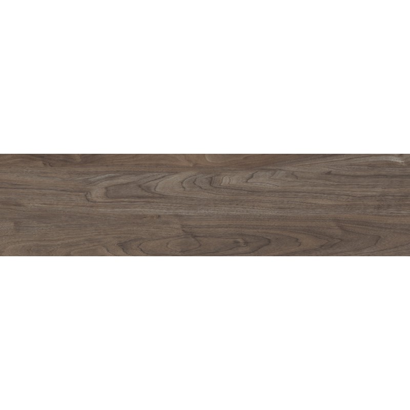 Mexen Riga Choco grès émaillé rectifié G1, carreaux effet bois pour sol et mur 120 x 30 cm, mat - TL713-120-030-02
