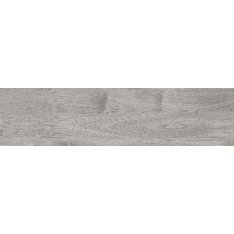 Mexen Riga Grès gris émaillé rectifié G1, carreau effet bois pour sol et mur 120 x 30 cm, mat - TL713-120-030-04